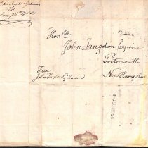 John Taylor Gilman to John Langdon